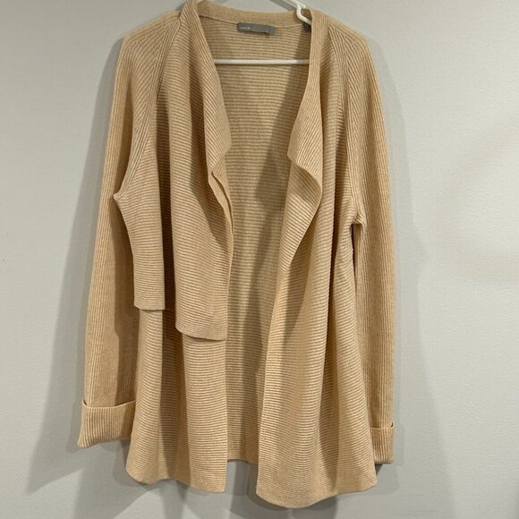 Vince Wool Open Front Sweater Women's Size L - Picture 5 of 7